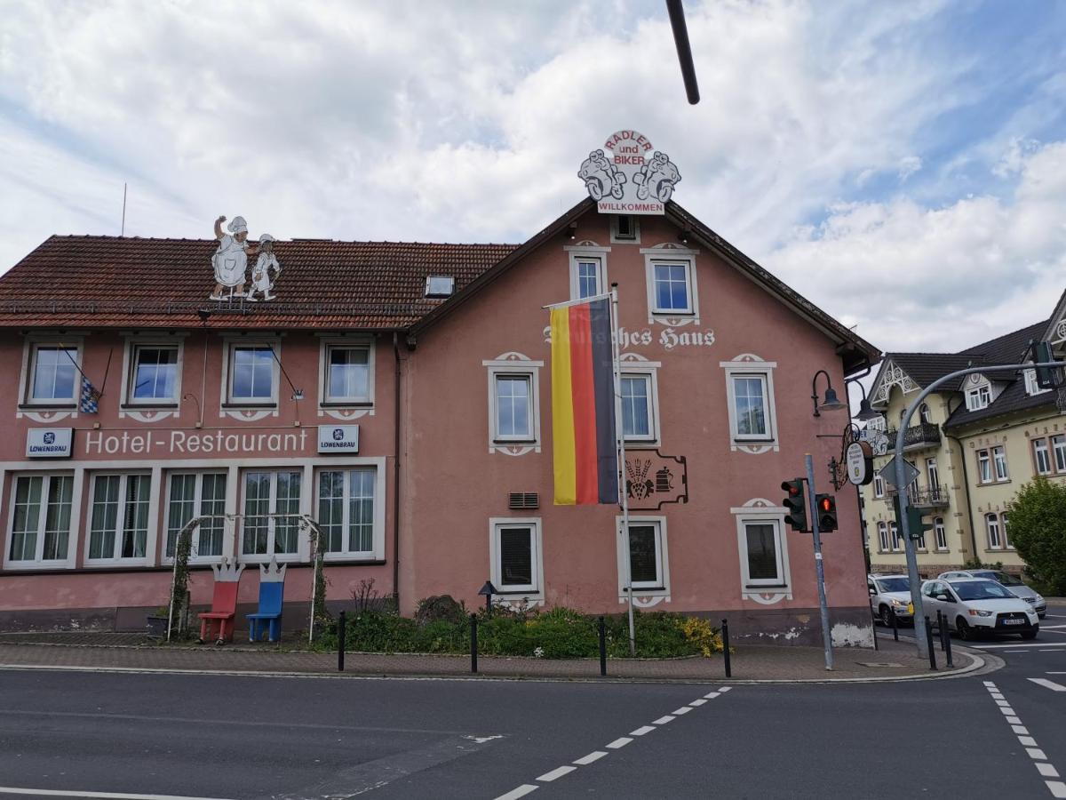 Hotel Deutsches Haus Bad Brueckenau Exterior photo